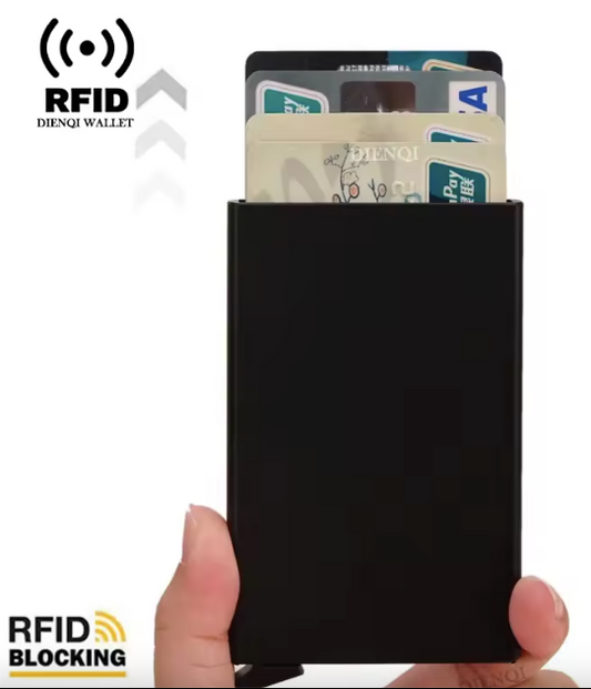 Tarjetero Billetera Rfid Nfc Minimalista